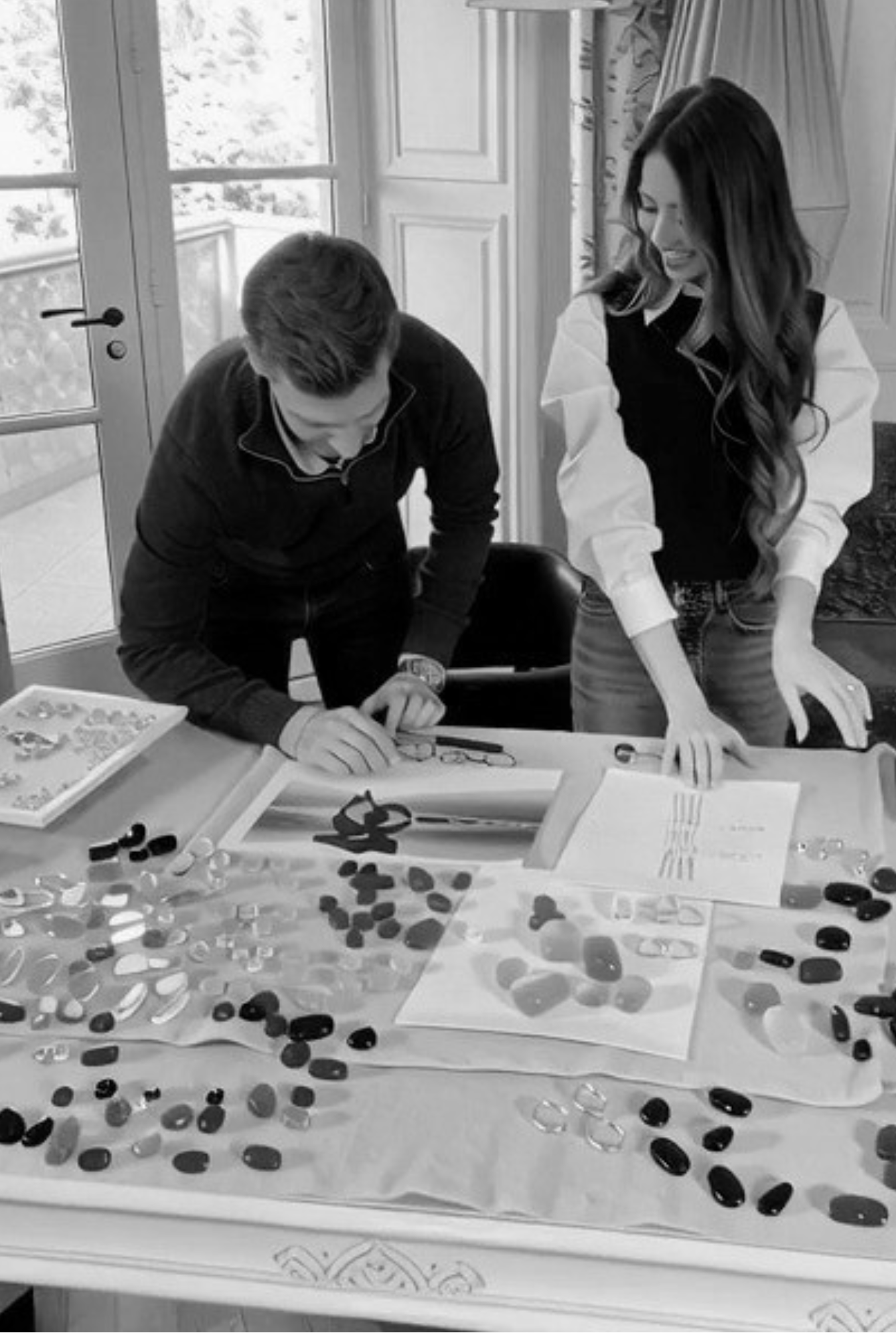 Philippe Breteau and Laura Breteau Atrani studio Founders french jewerly brand based in paris