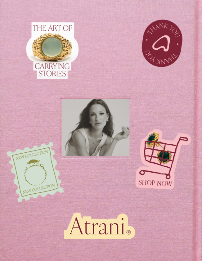 Atrani book cover jewerly fashion design based in paris