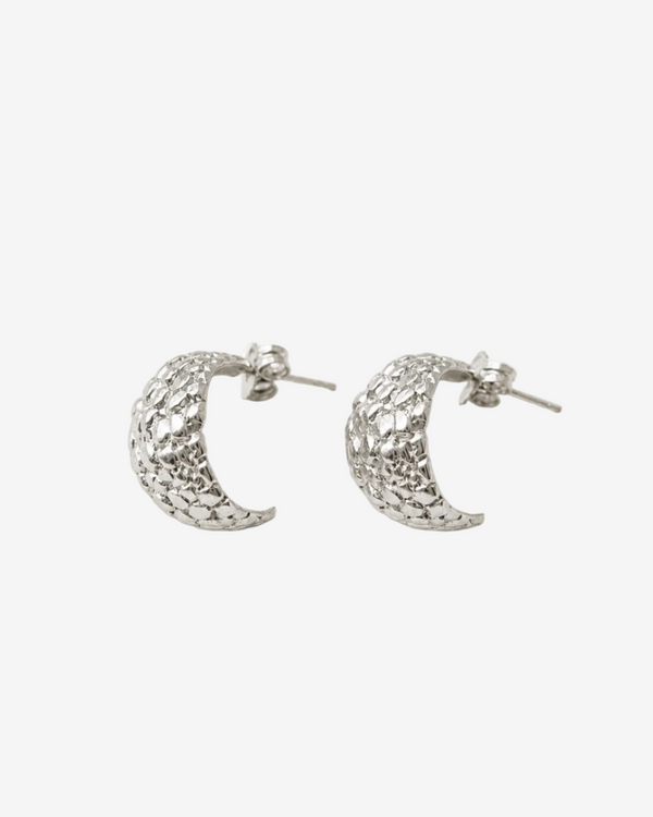 La Roca Moon Earrings