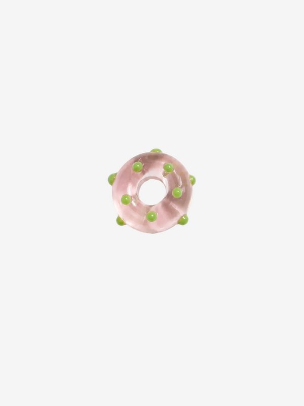 Pink Green Donut - Charm