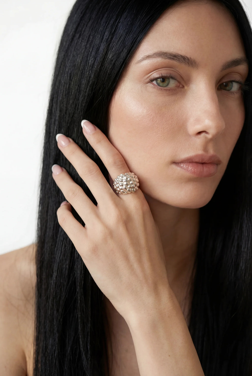La Roca Ring Silver