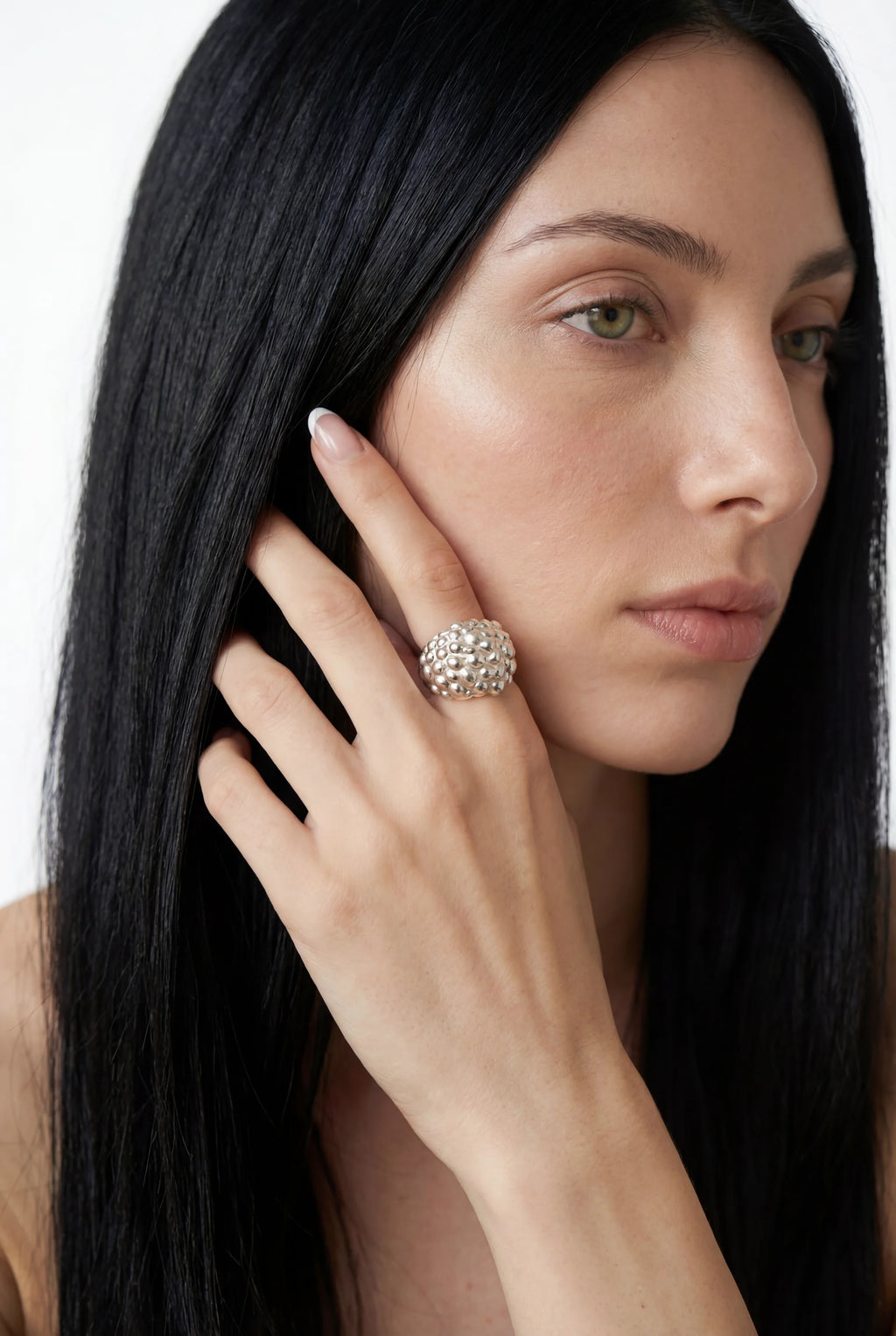 La Roca Ring Silver