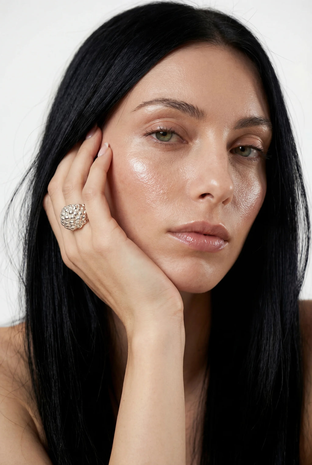 La Roca Ring Silver