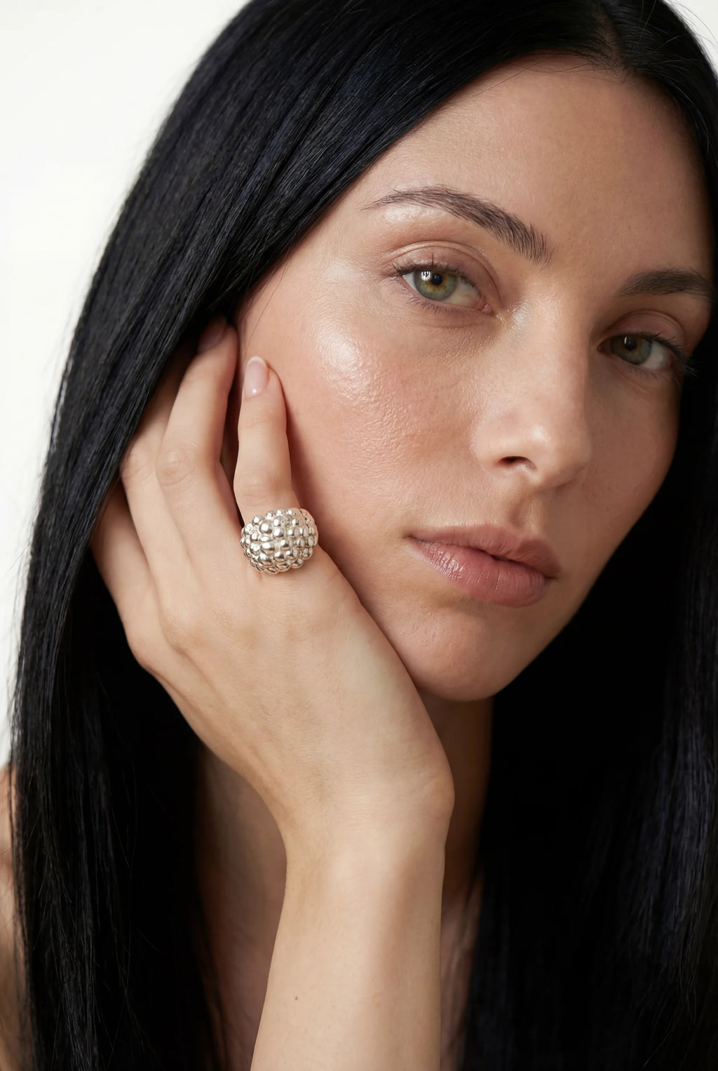 La Roca Ring Silver