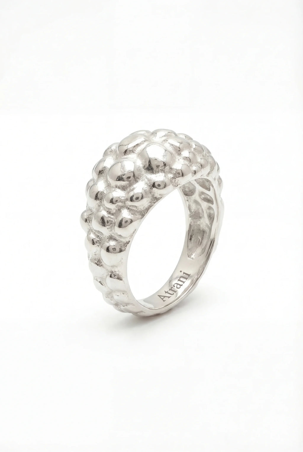 La Mini Roca Ring Silver