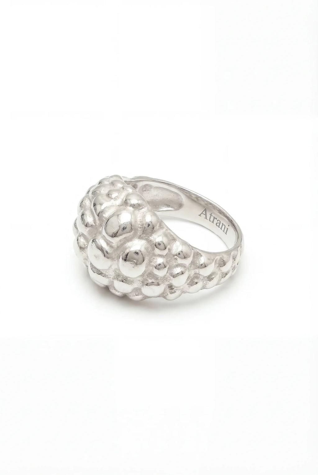 La Mini Roca Ring Silver